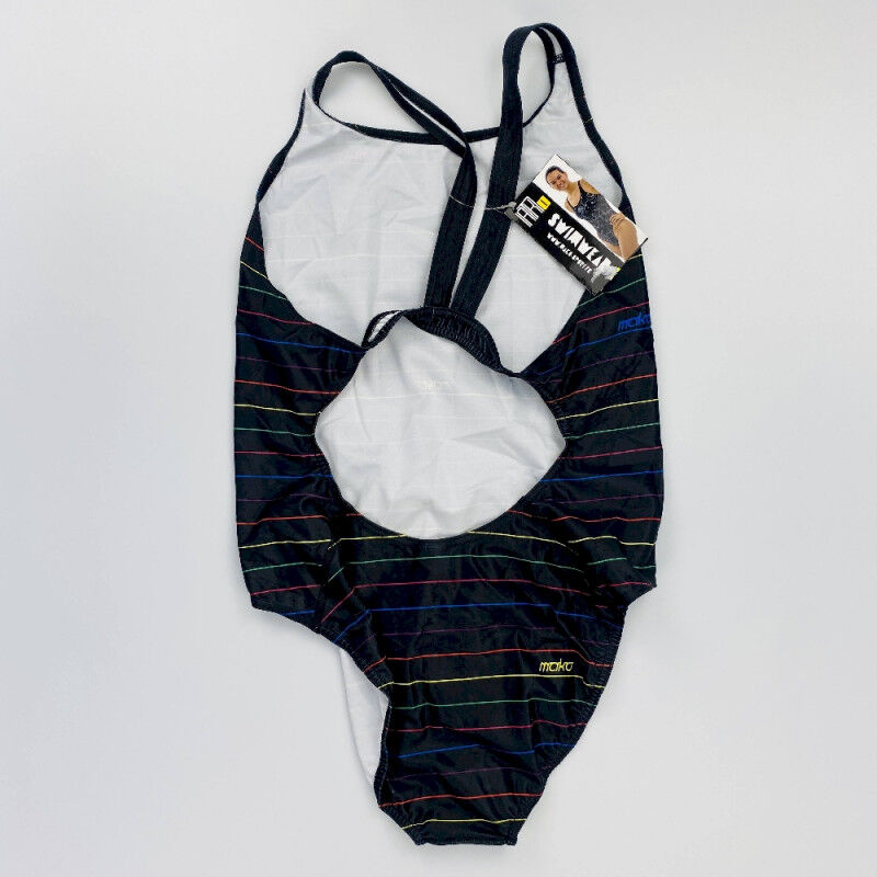 Mako Ypsilon Colour Band - Seconde main Maillot de bain 1 pièce femme - Noir - 46 | Hardloop