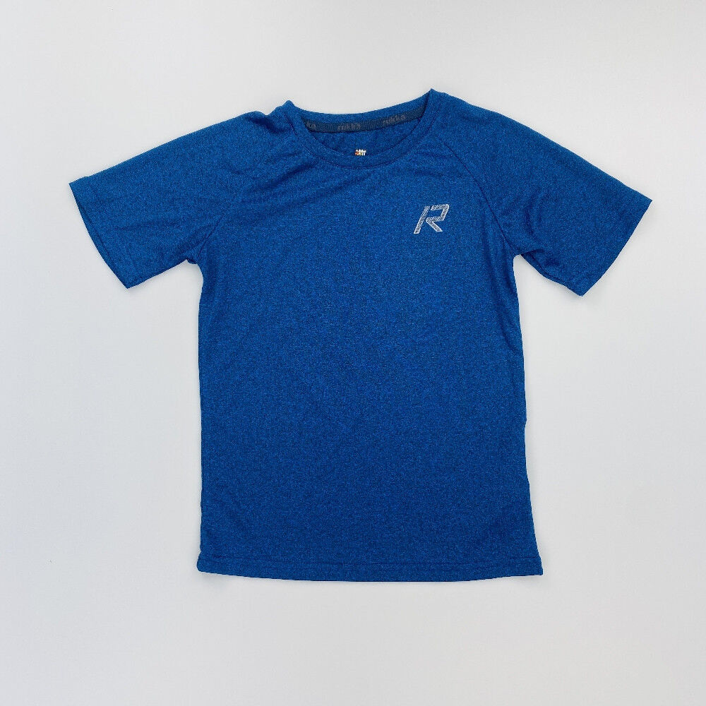 Rukka Maenalla Jr - Second Hand T-Shirt - Kind - Blau - 122/128 | Hardloop