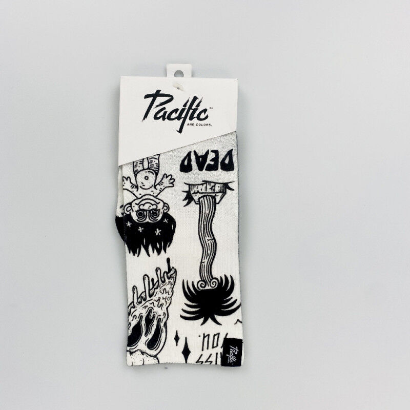Pacific & Co Rad - Second Hand Fahrradsocken - Weiß - 37 - 41 | Hardloop