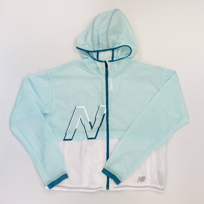 New Balance P Imct Lgt Pk Jkt - Giacca a vento - Donna di seconda mano - Blu - S | Hardloop