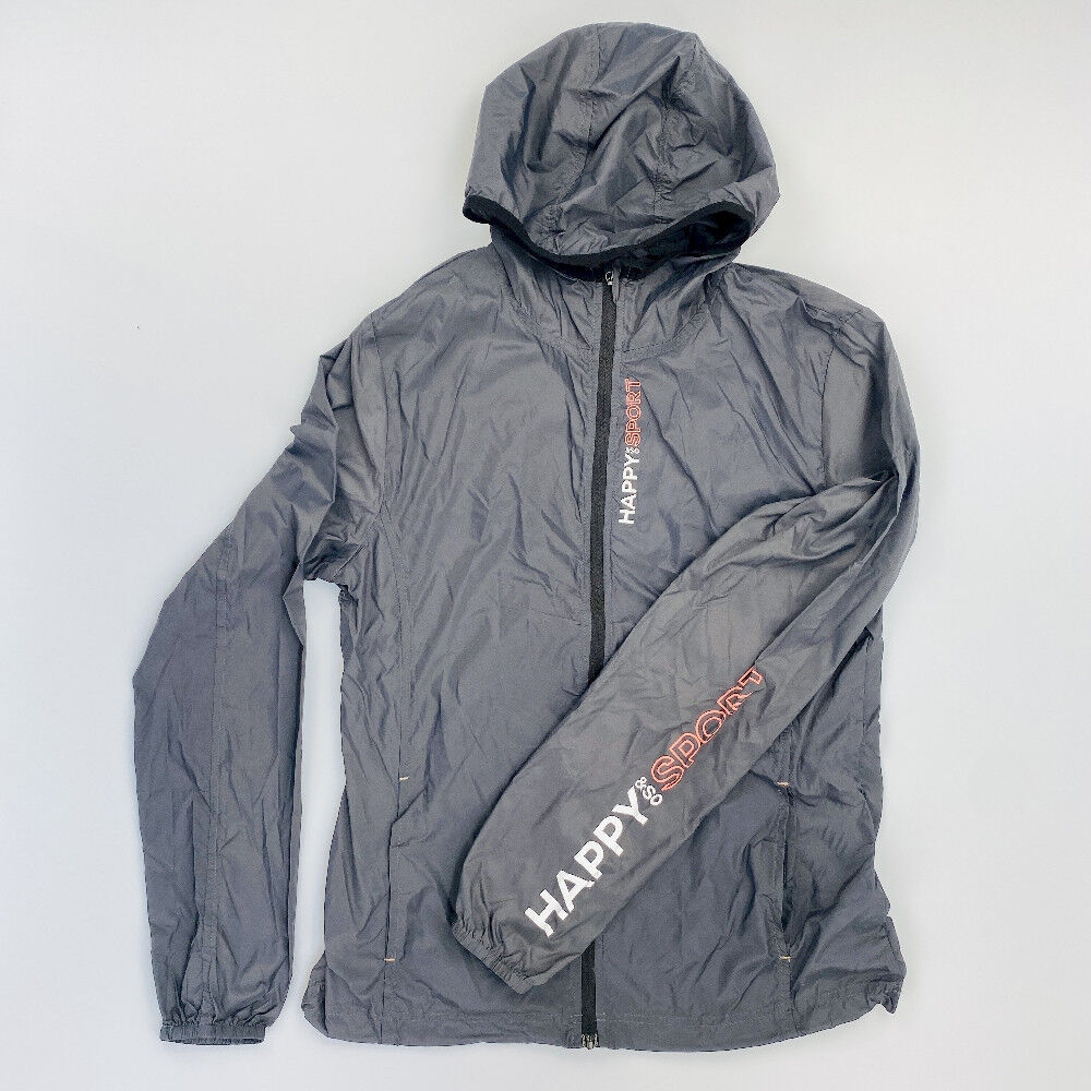 Happy & So - Second Hand Windproof jacket - Women's - Grey - S | Hardloop