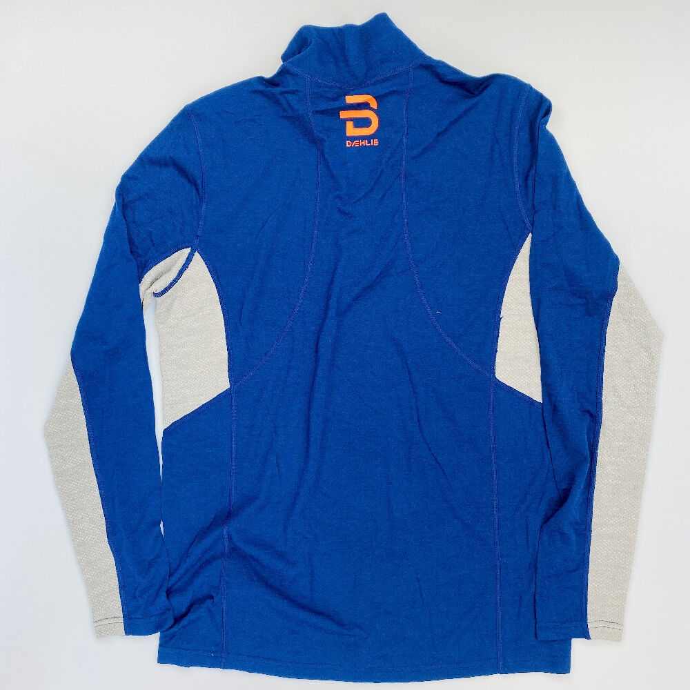Daehlie Training Wool Half Zip - Intimo di seconda mano - Uomo - Blu - XL | Hardloop