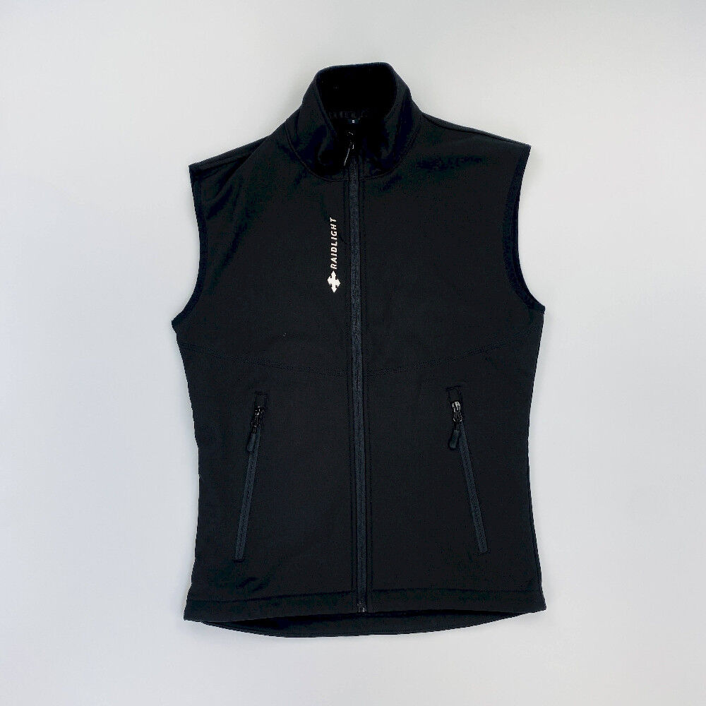 Raidlight Softshell Warm and Warm - Second Hand Vest - Men's - Black - S | Hardloop