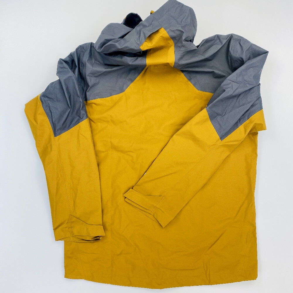 Salomon Outline GTX Hybrid Jkt - Second Hand Waterproof jacket - Men's - Brown - L | Hardloop