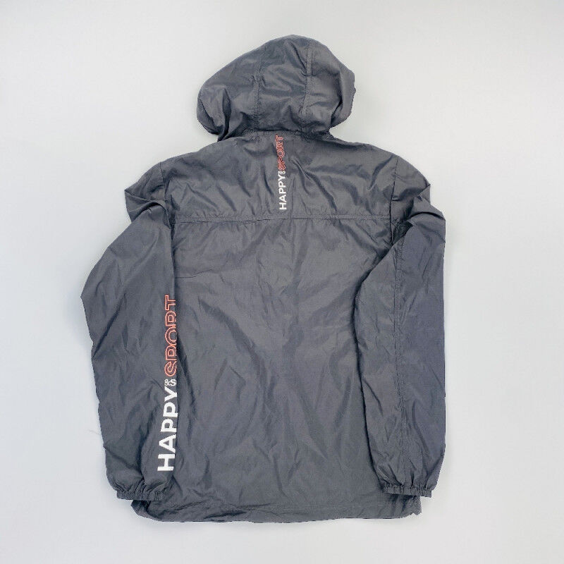 Happy & So - Second Hand Windjacke - Damen - Grau - XS | Hardloop