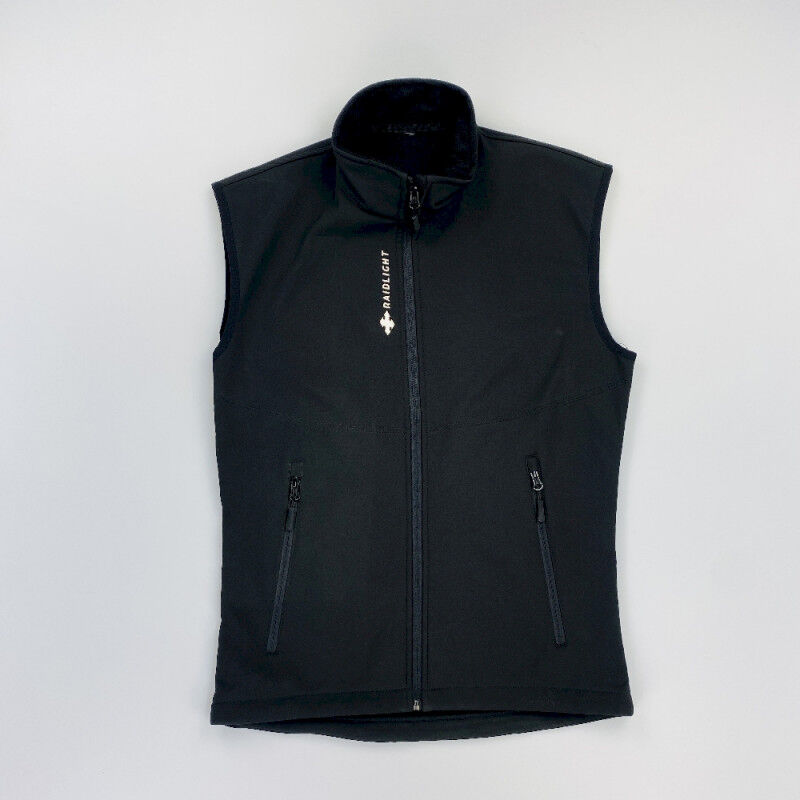Raidlight Softshell Warm and Warm - Second Hand Weste - Herren - Schwarz - S | Hardloop