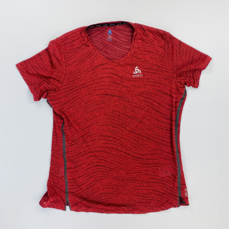 Odlo T-Shirt S/S Crew Neck Zeroweight - T-shirt di seconda mano - Donna - Rosa - L | Hardloop