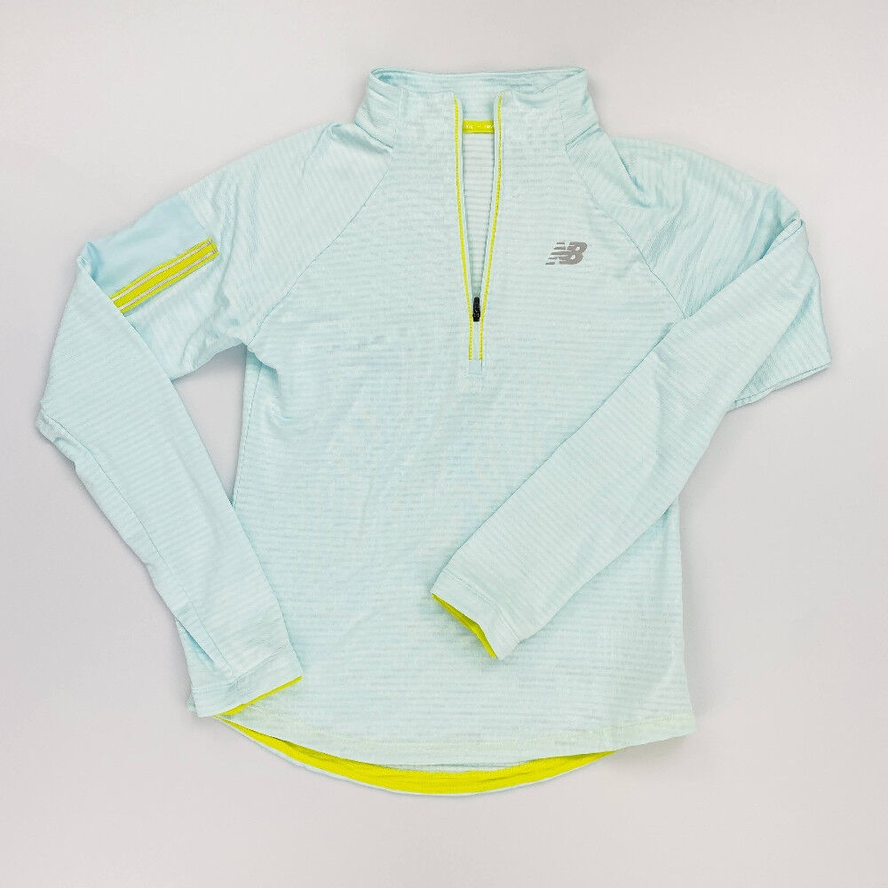 New Balance L/S Top - Second Hand Fleece jacket - Women's - Green - S