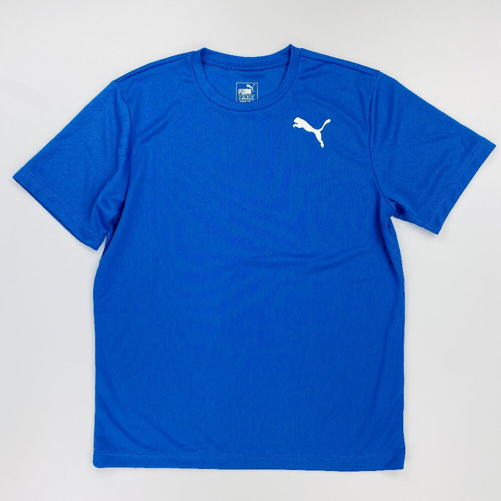 Puma Core Run Singlet - T-shirt di seconda mano - Uomo - Blu - M | Hardloop