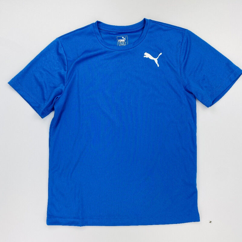 Puma Core Run Singlet - Second Hand T-shirt - Men's - Blue - M | Hardloop