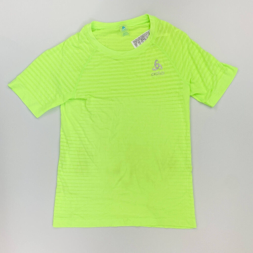 Odlo T-shirt MC Essential - Second Hand T-shirt - Men's - Green - S | Hardloop