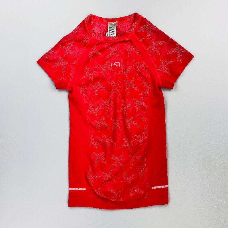 Kari Traa Butterfly Tee - T-shirt di seconda mano - Donna - Rosa - M | Hardloop