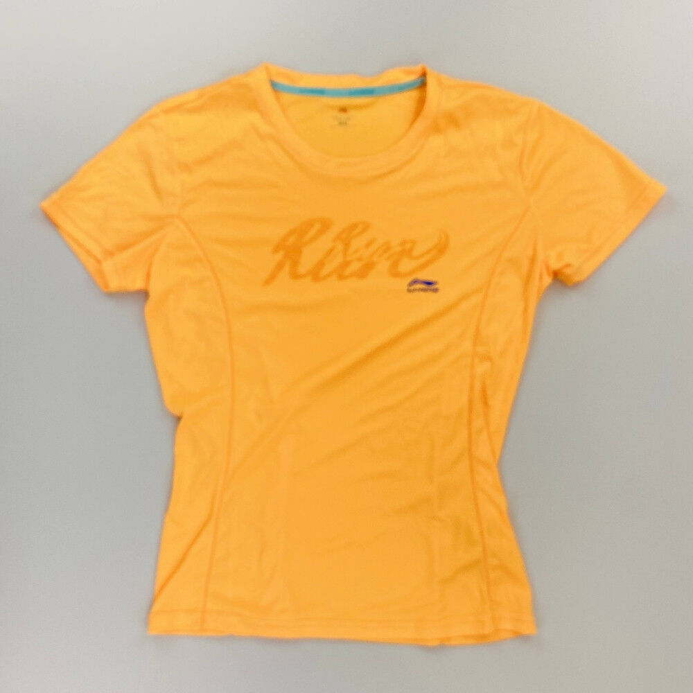 Li-Ning T-Shirt Sylvia - Seconde main T-shirt homme - Orange - M | Hardloop