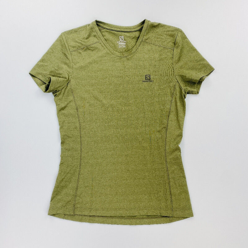 Salomon XA Tee M - Seconde main T-shirt homme - Vert olive - XS | Hardloop