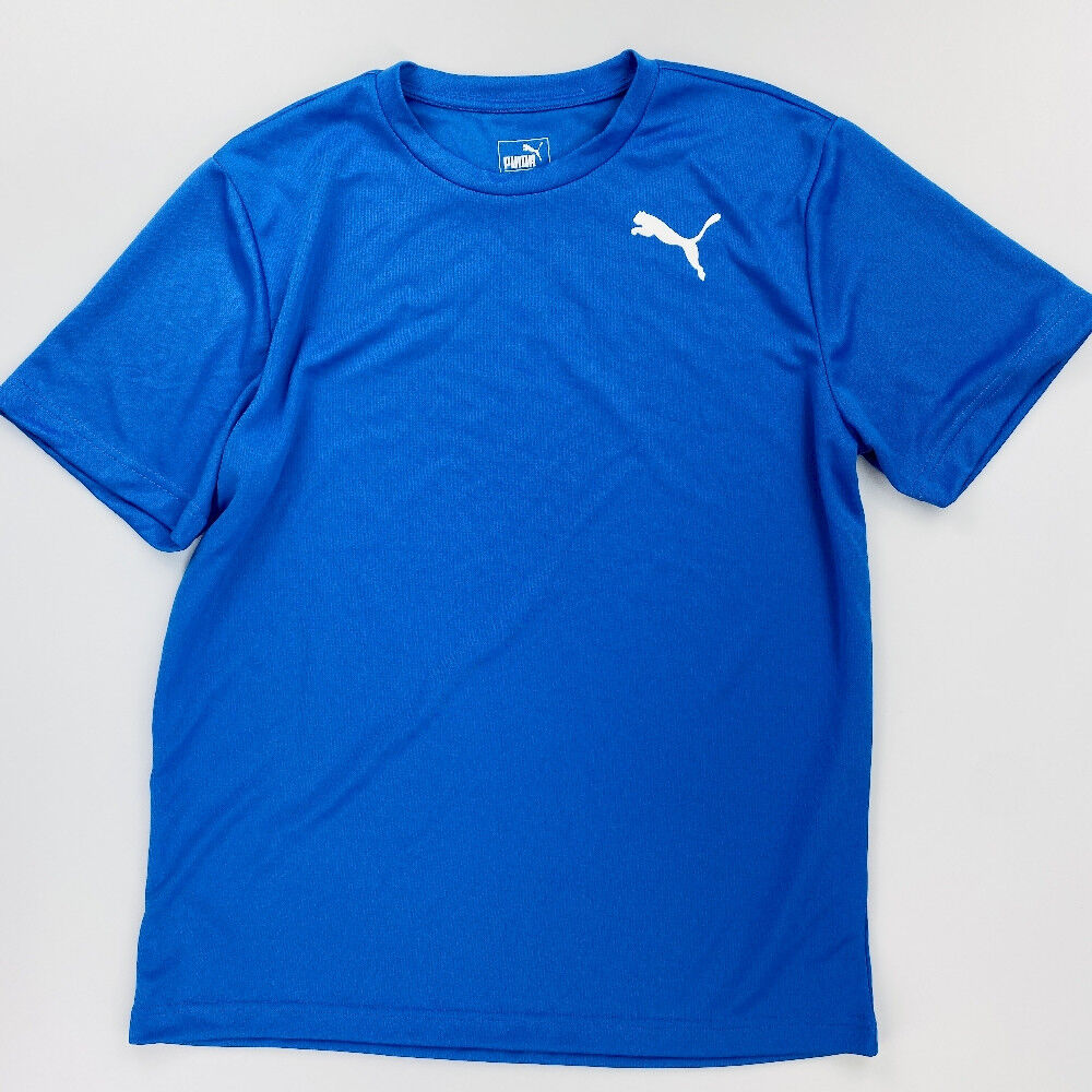 Puma Core Run Singlet - Tweedehands T-shirt - Heren - Blauw - M | Hardloop