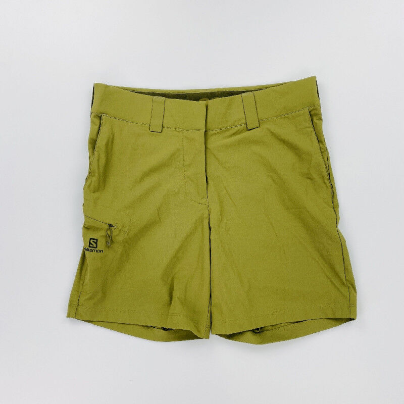 Salomon Wayfarer Short W - Seconde main Short femme - Vert olive - S | Hardloop
