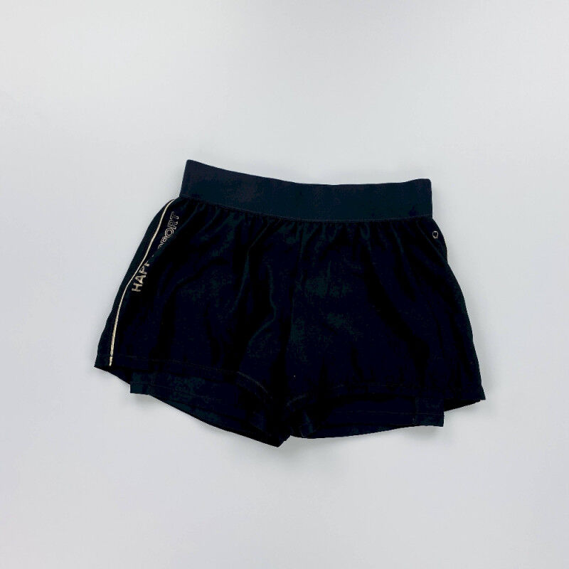 Happy & So Short 2-in-1 - Pantaloncini di seconda mano - Donna - Nero - 36 | Hardloop