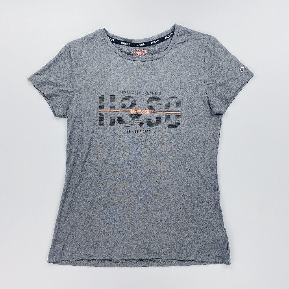 Kari Traa LAM LS - Segunda Mano Camiseta técnica - Mujer - Gris - L | Hardloop