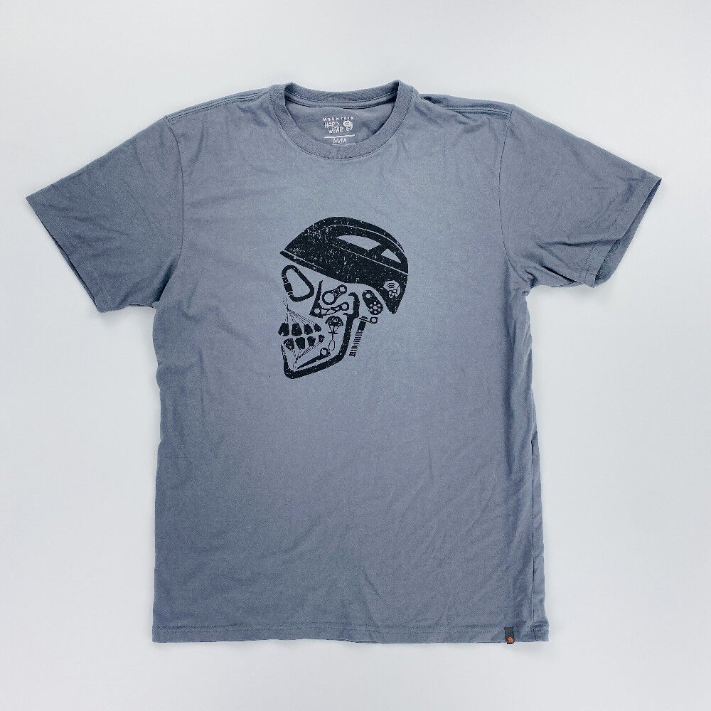 Mountain Hardwear - Tweedehands T-shirt - Heren - Grijs - M | Hardloop