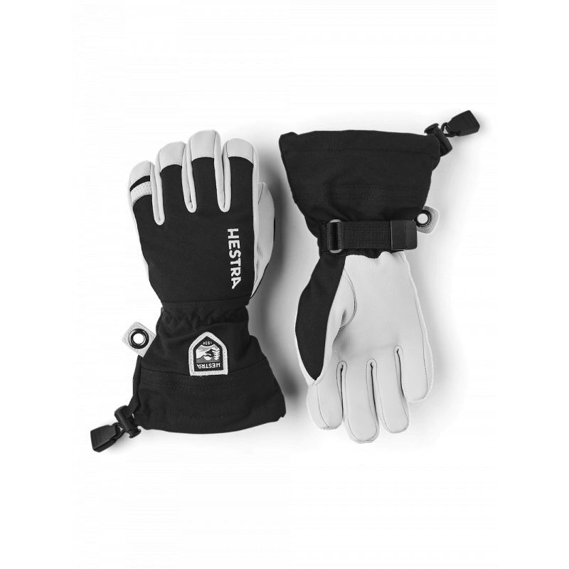 Hestra Army Leather Heli Ski Jr - Rękawice narciarskie dziecięce | Hardloop