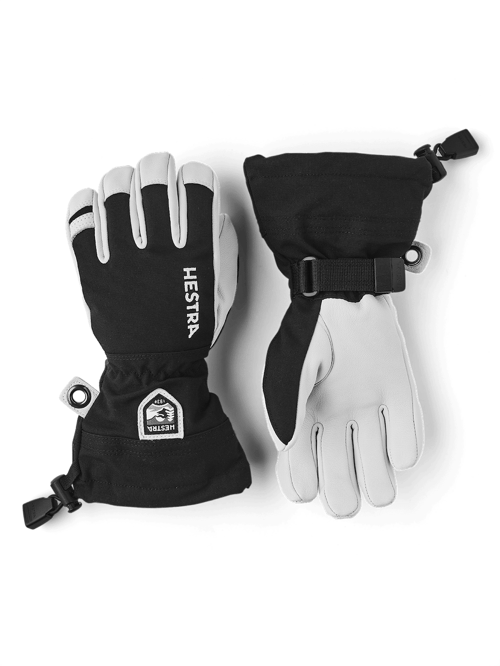 Hestra Army Leather Heli Ski Jr - Dětské Lyžařské rukavice