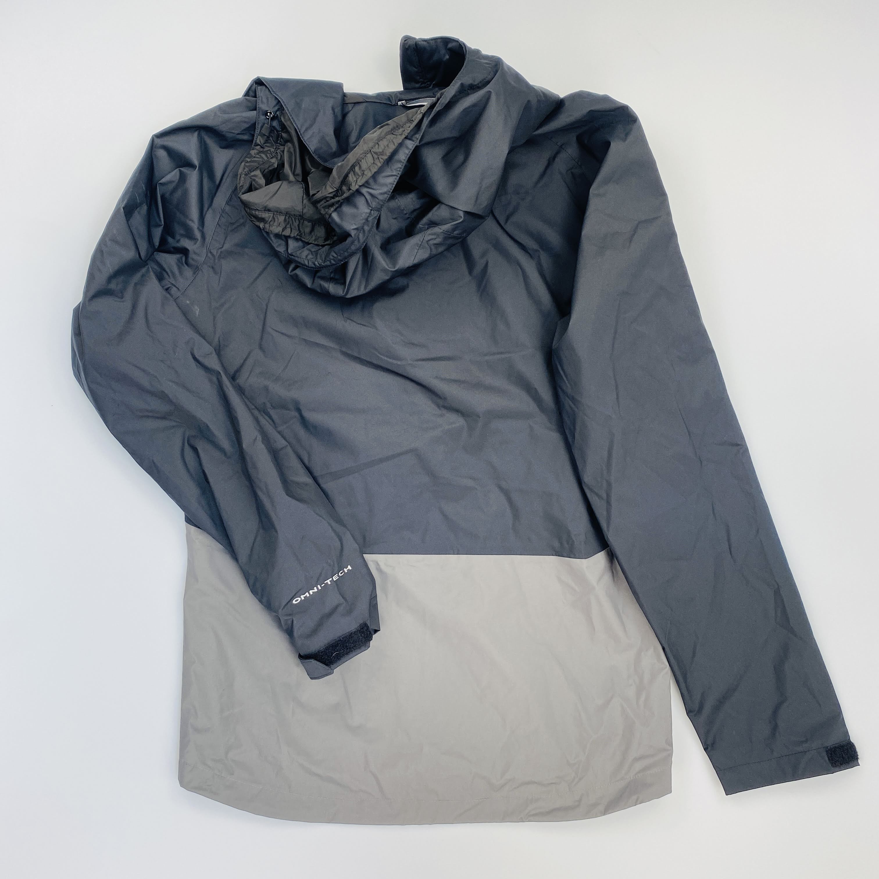 Columbia Jacket Rain Scape - Second Hand Kurtka przeciwdeszczowa meska - Noir - S | Hardloop