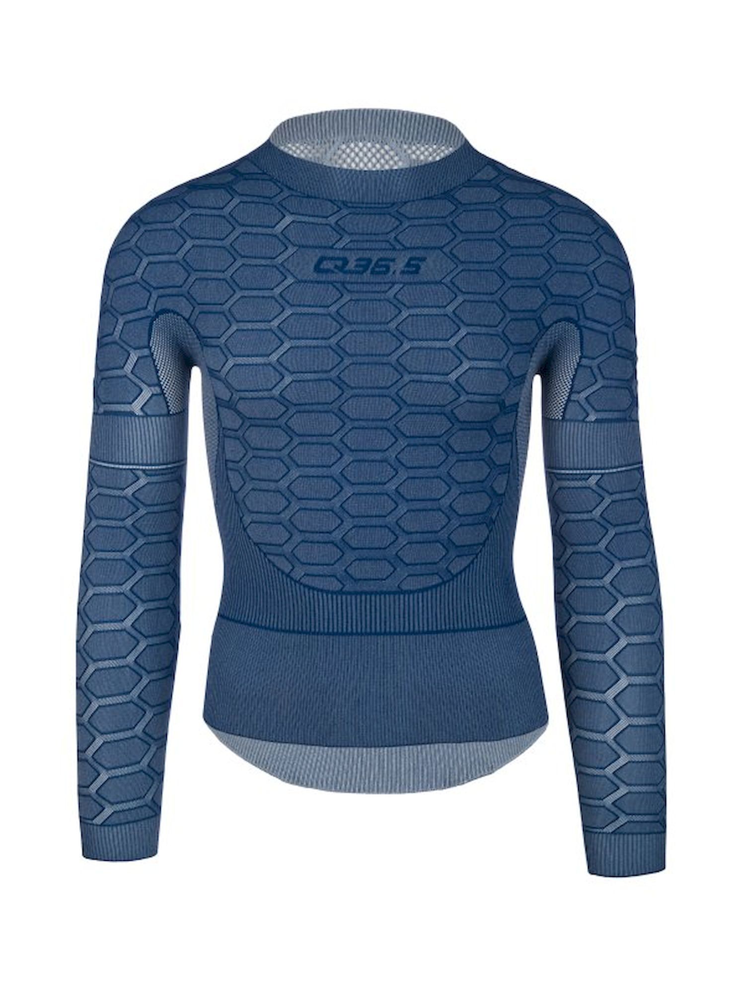 Q36.5 Base layer 3 long sleeve Antracite - Sous-vêtement technique homme | Hardloop