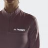 Adidas W MT Half Zi LS - Fleecejacke | Hardloop