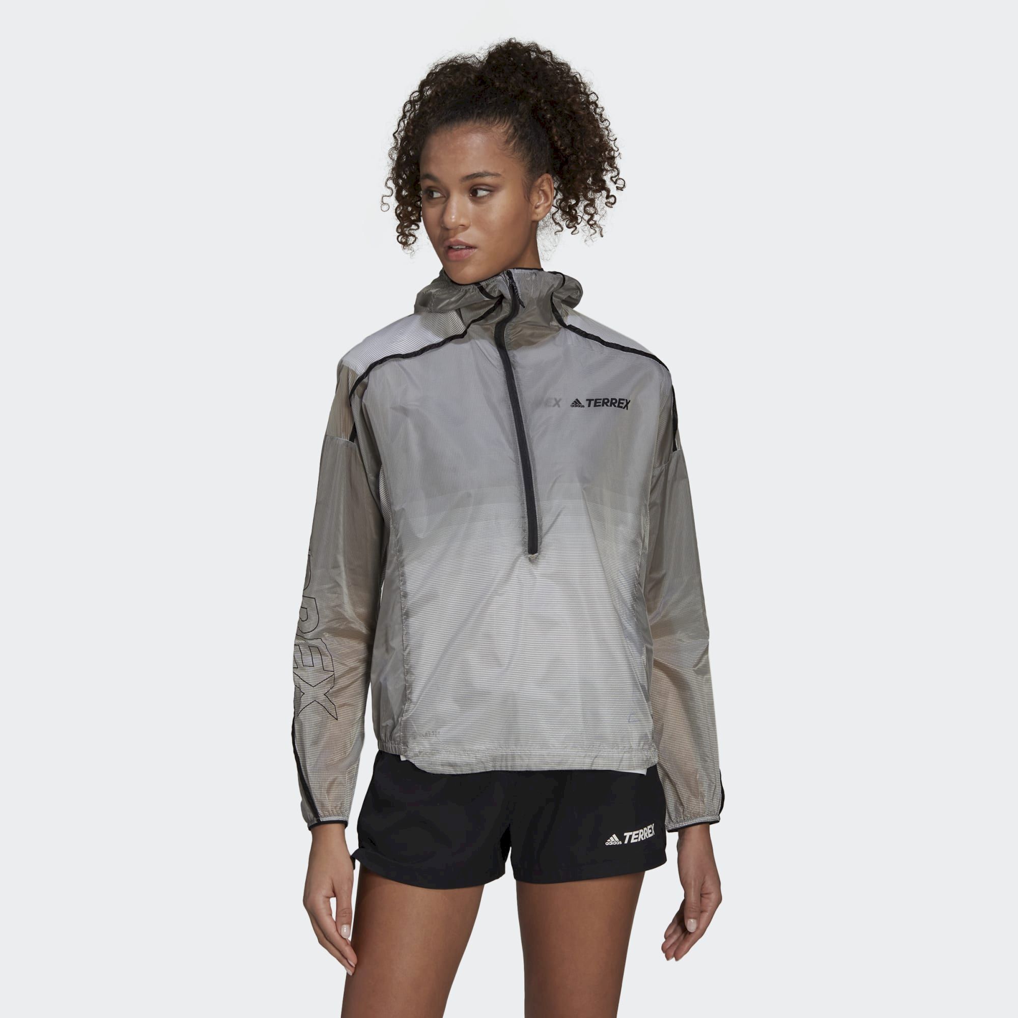 Adidas womens outlet waterproof running jacket