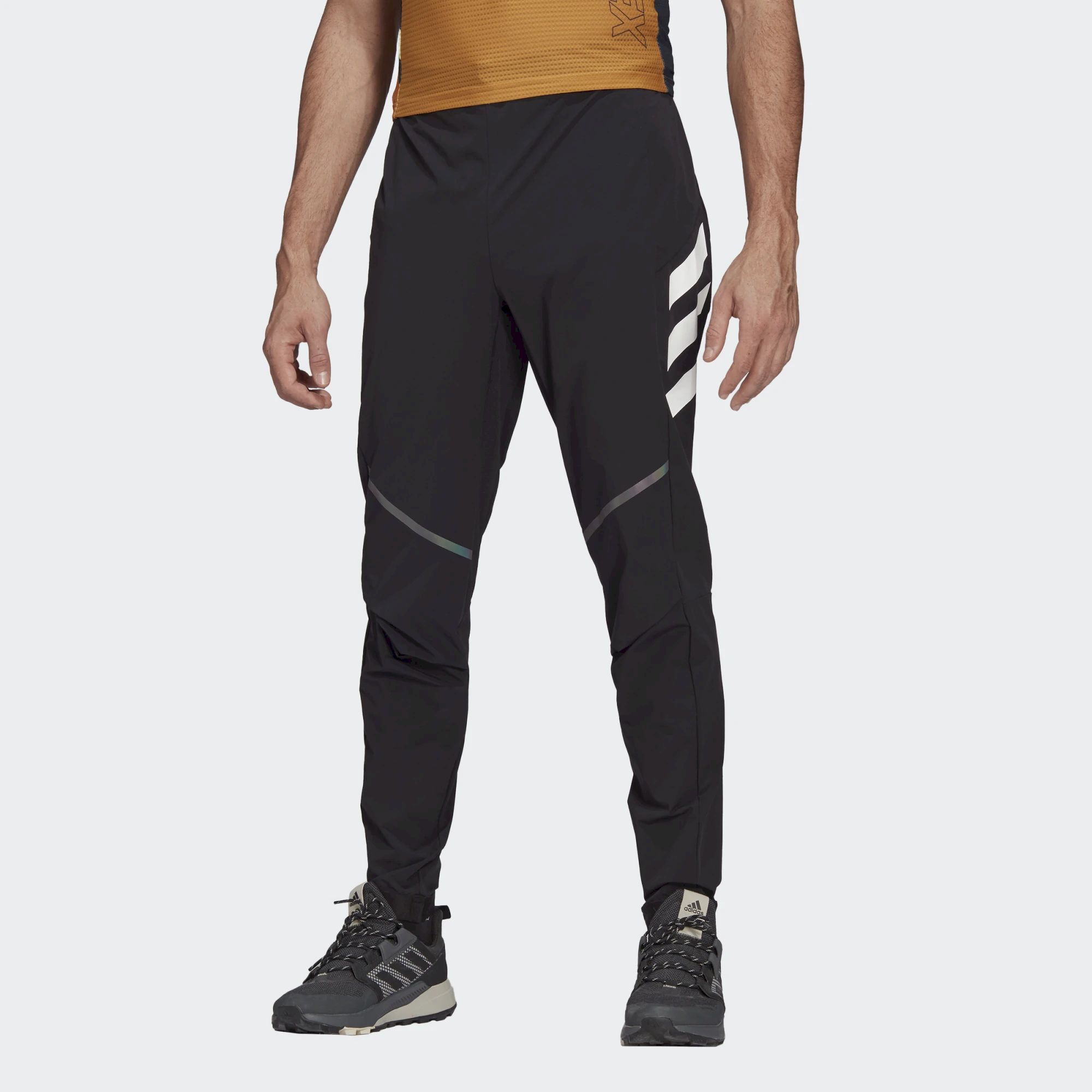 Adidas AGR HYBR P - Pantaloni antipioggia - Uomo | Hardloop