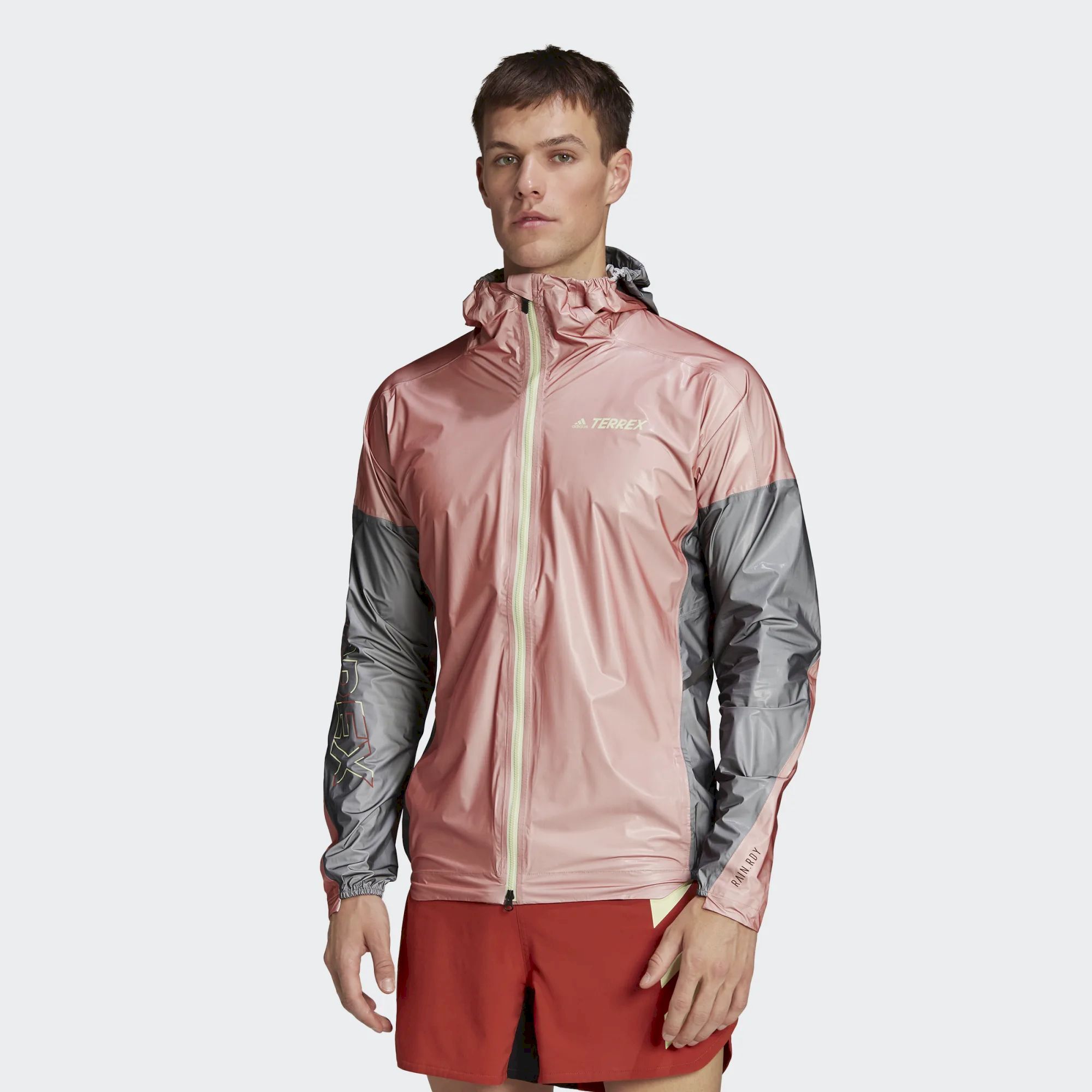 Adidas waterproof hotsell jacket mens