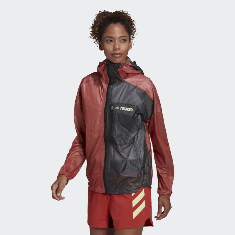 Adidas rain hotsell jacket women's