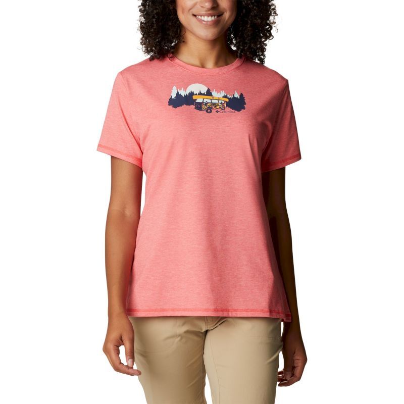 Columbia Sun Trek Graphic Tee Ii - T-shirt damski | Hardloop