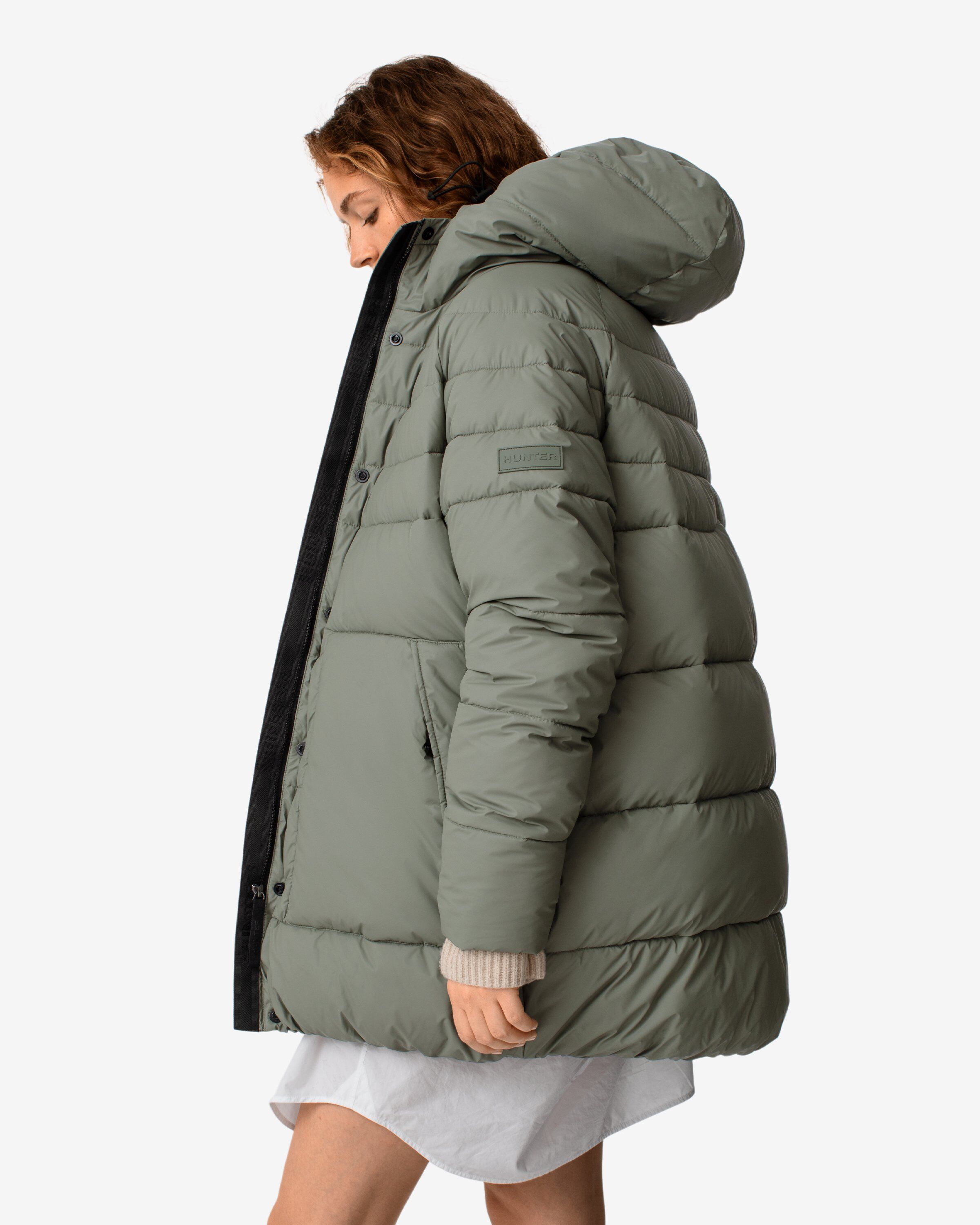 Hunter Boots Women's Intrepid Mid Puffer - Synthetic jacket - Women's