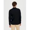 Aigle Fine gauge zipped stand-up collar jumper - Pánsky Pullover