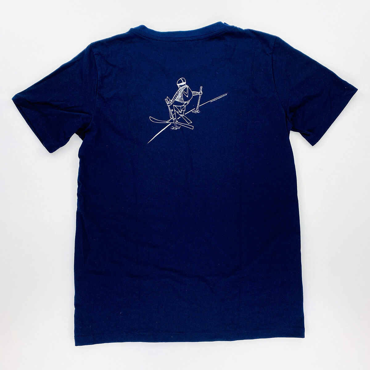 Lagoped Second Hand T-shirt meski - Bleu - L | Hardloop