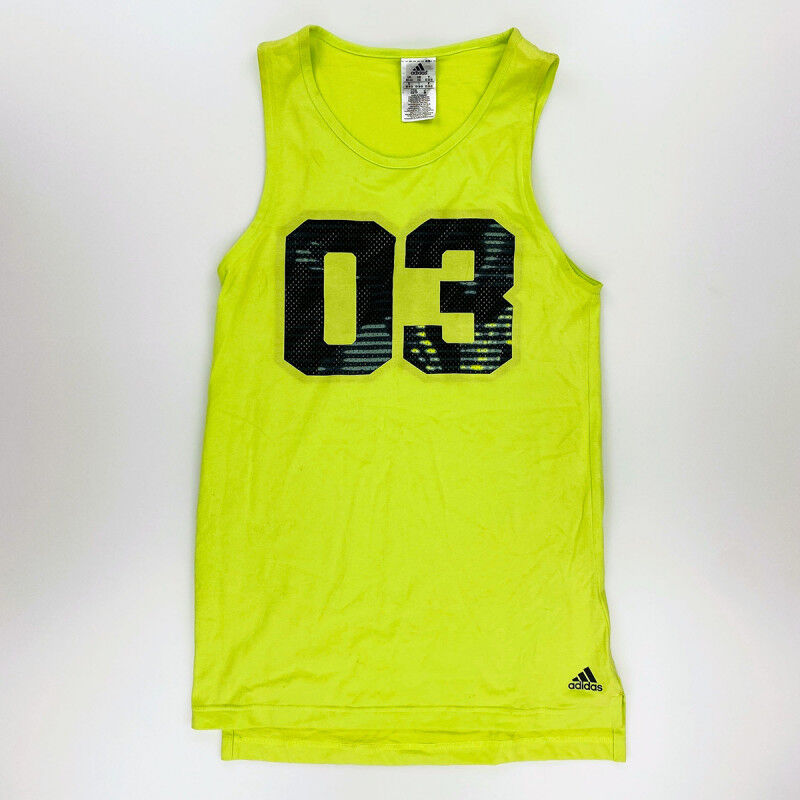 Adidas Long Tank Jasegi - Seconde main Débardeur femme - Vert - XS | Hardloop