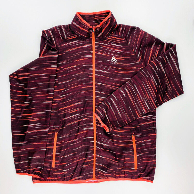 Odlo Jacket Essential Light - Second Hand Windproof jacket - Women's - Purple - L | Hardloop