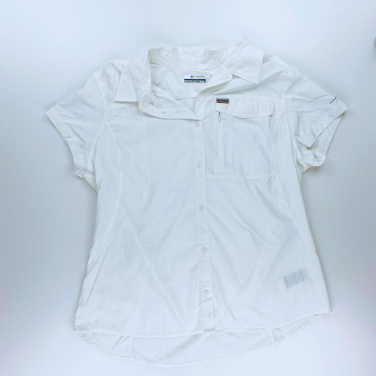 Columbia Long Slive Shirt 2.0 - Tweedehands Overhemd - Heren - Wit - XL | Hardloop