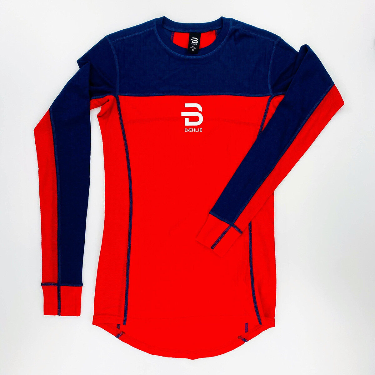 Daehlie Performance Tech Long Sleeve - Segunda Mano Camiseta técnica - Mujer - Rojo - M | Hardloop