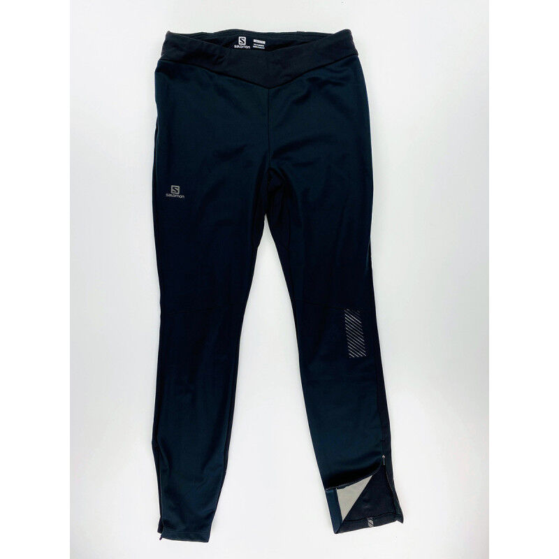 Salomon Pants Gtx Ws Sshell Tight W - Second Hand Spodnie damskie - Noir - L | Hardloop