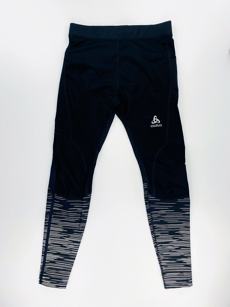Odlo Tight Zeroweight Warm Reflect - Seconde main Collant running homme - Noir - S | Hardloop