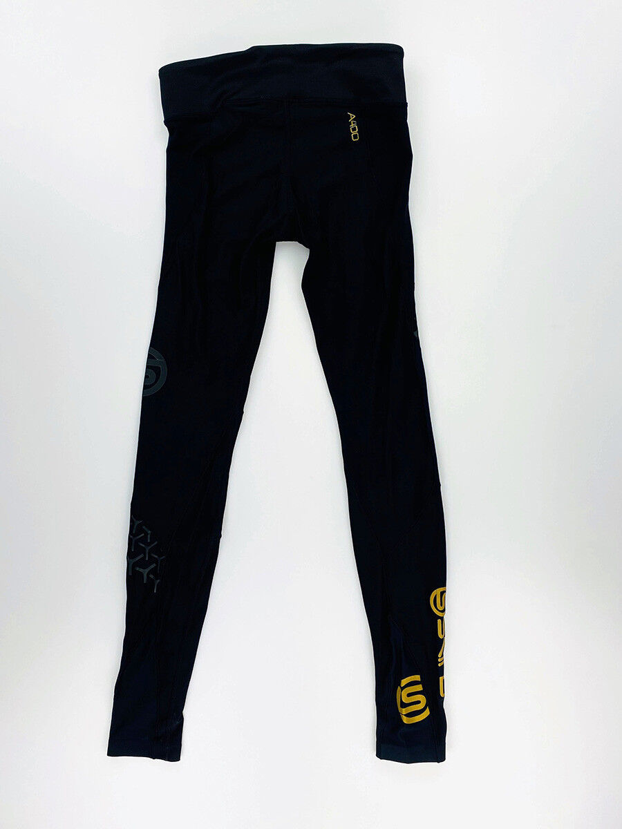 Skins A400 Mens Long Tights - Second Hand Trousers - Men's - Black - S | Hardloop