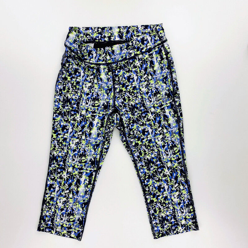 Li-Ning Ginette Printed Capri Tights - Second Hand Dámské kalhoty - Vícebarevný - L | Hardloop