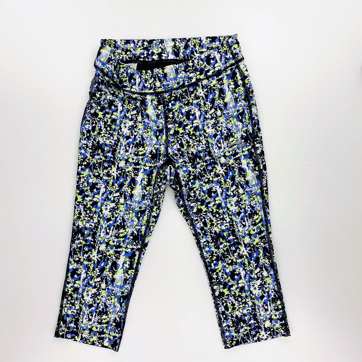 Li-Ning Ginette Printed Capri Tights - Second Hand Spodnie damskie - Multicolore - L | Hardloop