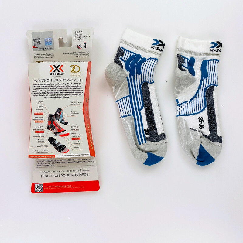 X-Socks Marathon Energy Women - Calze running - Donna di seconda mano - Multicolore - 35 - 36 | Hardloop