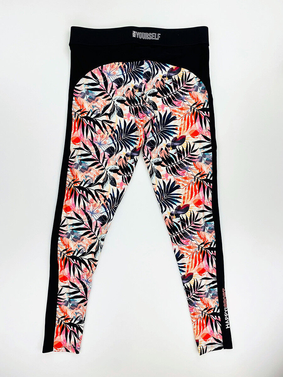 Happy & So Legging Elastique - Pantaloni da corsa - Donna di seconda mano - Multicolore - 42 | Hardloop