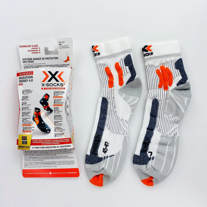 X-Socks Marathon Energy 4.0 - Calze running - Uomo di seconda mano - Multicolore - 45 - 47 | Hardloop
