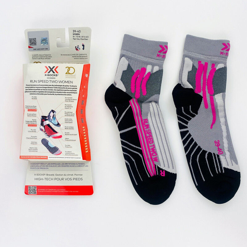 X-Socks Run Speed Two Lady - Calze running - Donna di seconda mano - Multicolore - 39 - 40 | Hardloop