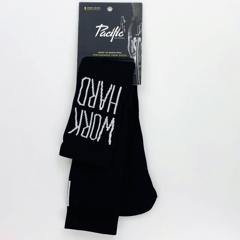 Pacific & Co Work Hard - Calze di seconda mano - Nero - 42 - 46 | Hardloop